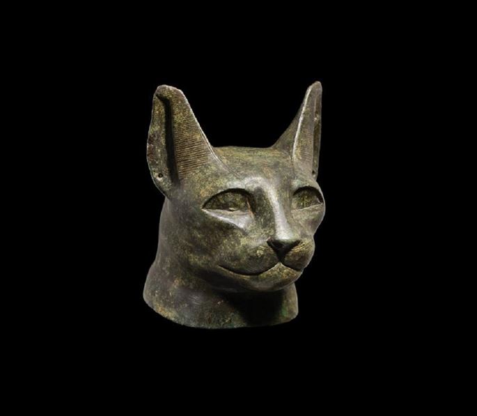 Cat Head of the Goddess Bastet | MasterArt